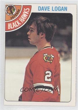 1978-79 O-Pee-Chee - [Base] #343 - Dave Logan