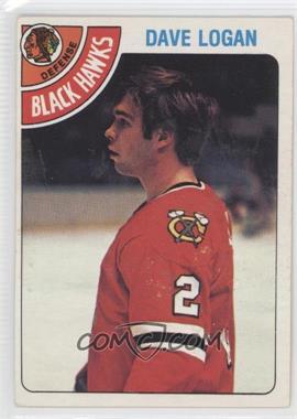 1978-79 O-Pee-Chee - [Base] #343 - Dave Logan