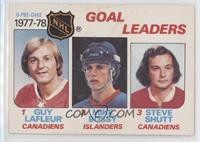 Goal Leaders (Guy Lafleur, Mike Bossy, Steve Shutt) [Poor to Fair]