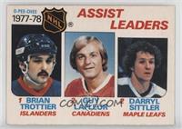 Assist Leaders (Bryan Trottier, Darryl Sittler, Guy Lafleur) [Good to …