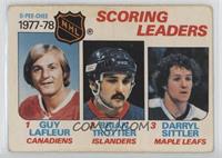 NHL Scoring Leaders (Bryan Trottier, Darryl Sittler, Guy Lafleur) [Poor to…
