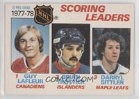 NHL Scoring Leaders (Bryan Trottier, Darryl Sittler, Guy Lafleur)