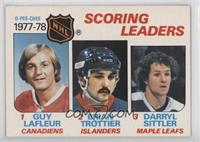 NHL Scoring Leaders (Bryan Trottier, Darryl Sittler, Guy Lafleur) [Good to…