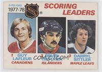 NHL Scoring Leaders (Bryan Trottier, Darryl Sittler, Guy Lafleur)