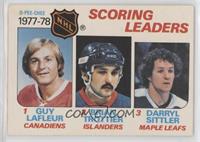 NHL Scoring Leaders (Bryan Trottier, Darryl Sittler, Guy Lafleur)