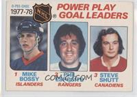 Power Play Goal Leaders (Mike Bossy, Phil Esposito, Steve Shutt)