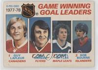 Game Winning Goal Leaders (Bill Barber, Darryl Sittler, Bob Bourne) [Good …