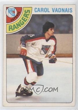 1978-79 O-Pee-Chee - [Base] #85 - Carol Vadnais