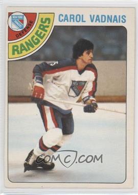 1978-79 O-Pee-Chee - [Base] #85 - Carol Vadnais