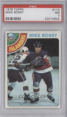 1978-79 Topps - [Base] #115 - Mike Bossy [PSA 7 NM]