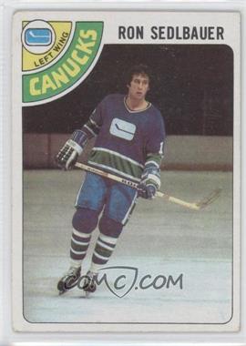1978-79 Topps - [Base] #139 - Ron Sedlbauer [Good to VG‑EX]
