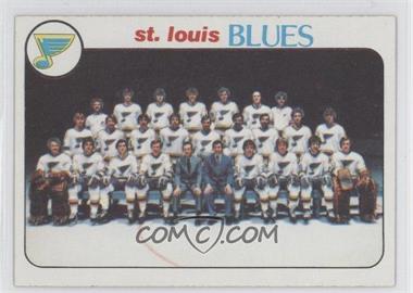 1978-79 Topps - [Base] #205 - St. Louis Blues Team