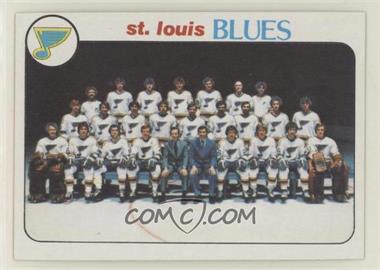 1978-79 Topps - [Base] #205 - St. Louis Blues Team