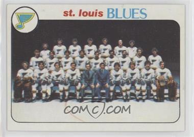 1978-79 Topps - [Base] #205 - St. Louis Blues Team