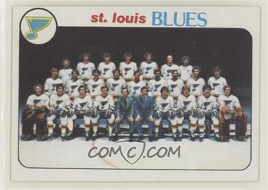 1978-79 Topps - [Base] #205 - St. Louis Blues Team