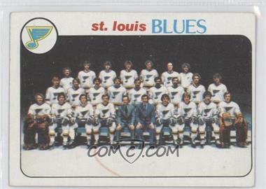 1978-79 Topps - [Base] #205 - St. Louis Blues Team