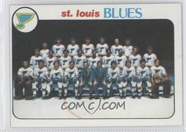 1978-79 Topps - [Base] #205 - St. Louis Blues Team