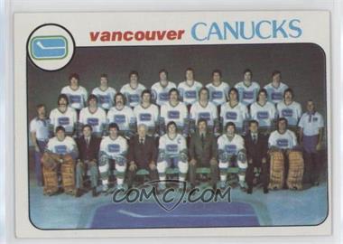 1978-79 Topps - [Base] #207 - Vancouver Canucks Team