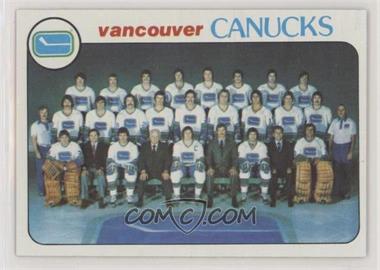 1978-79 Topps - [Base] #207 - Vancouver Canucks Team