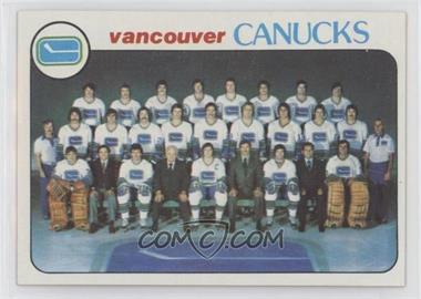 1978-79 Topps - [Base] #207 - Vancouver Canucks Team