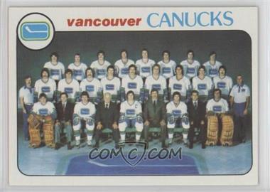 1978-79 Topps - [Base] #207 - Vancouver Canucks Team