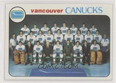 1978-79 Topps - [Base] #207 - Vancouver Canucks Team