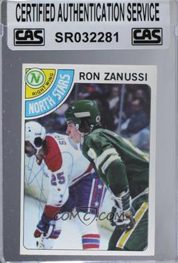 1978-79 Topps - [Base] #252 - Ron Zanussi [CAS Certified Sealed]