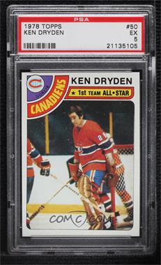1978-79 Topps - [Base] #50 - Ken Dryden [PSA 5 EX]