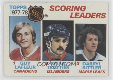 1978-79 Topps - [Base] #65 - Leaders - Bryan Trottier, Darryl Sittler, Guy Lafleur
