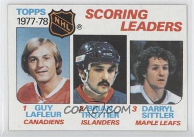 1978-79 Topps - [Base] #65 - Leaders - Bryan Trottier, Darryl Sittler, Guy Lafleur