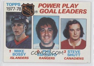 1978-79 Topps - [Base] #67 - Leaders - Mike Bossy, Phil Esposito, Steve Shutt