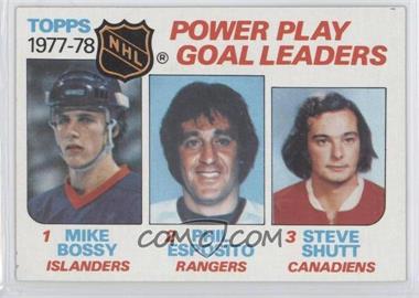 1978-79 Topps - [Base] #67 - Leaders - Mike Bossy, Phil Esposito, Steve Shutt