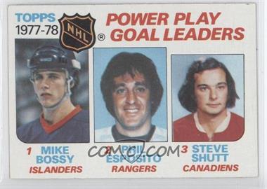 1978-79 Topps - [Base] #67 - Leaders - Mike Bossy, Phil Esposito, Steve Shutt