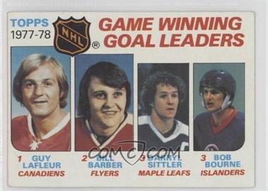 1978-79 Topps - [Base] #69 - Leaders - Bill Barber, Darryl Sittler, Bob Bourne, Guy Lafleur
