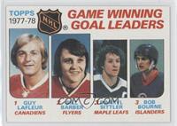 Leaders - Bill Barber, Darryl Sittler, Bob Bourne, Guy Lafleur