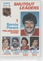 Leaders - Bernie Parent, Ken Dryden, Don Edwards, Tony Esposito, Mike Palmateer