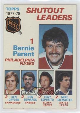 1978-79 Topps - [Base] #70 - Leaders - Bernie Parent, Ken Dryden, Don Edwards, Tony Esposito, Mike Palmateer