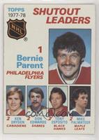 Leaders - Bernie Parent, Ken Dryden, Don Edwards, Tony Esposito, Mike Palmateer