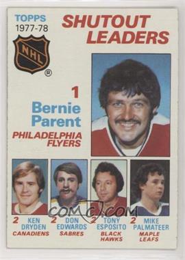 1978-79 Topps - [Base] #70 - Leaders - Bernie Parent, Ken Dryden, Don Edwards, Tony Esposito, Mike Palmateer