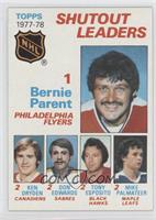 Leaders - Bernie Parent, Ken Dryden, Don Edwards, Tony Esposito, Mike Palmateer