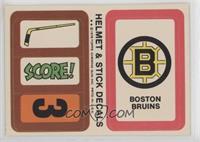 Boston Bruins (Score!)