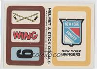 New York Rangers Team (Wing)