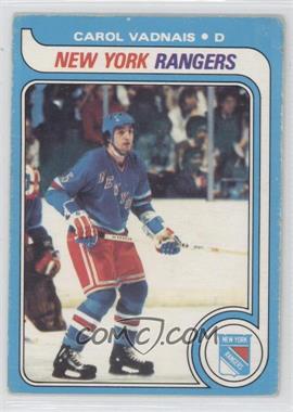 1979-80 O-Pee-Chee - [Base] #145 - Carol Vadnais [Good to VG‑EX]