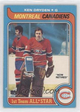 1979-80 O-Pee-Chee - [Base] #150 - Ken Dryden (Now Retired)