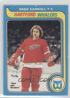 1979-80 O-Pee-Chee - [Base] #184 - Greg Carroll