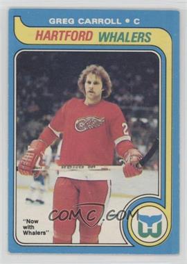 1979-80 O-Pee-Chee - [Base] #184 - Greg Carroll