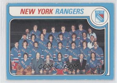 1979-80 O-Pee-Chee - [Base] #254 - New York Rangers Team [Good to VG‑EX]