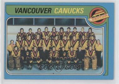 1979-80 O-Pee-Chee - [Base] #259 - Vancouver Canucks Team