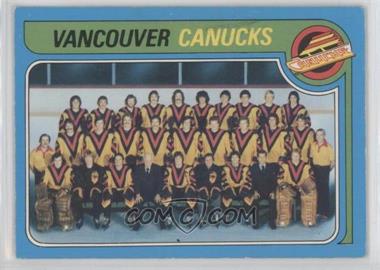 1979-80 O-Pee-Chee - [Base] #259 - Vancouver Canucks Team