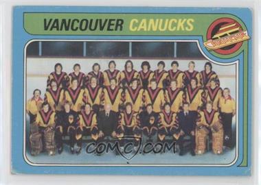 1979-80 O-Pee-Chee - [Base] #259 - Vancouver Canucks Team [Good to VG‑EX]